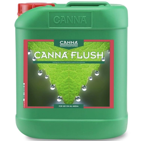 Canna Flush 5L fertilizer on the last days of flowering - flush