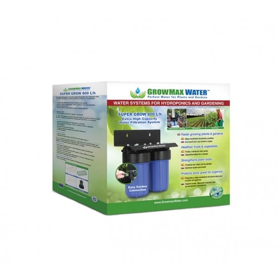 GrowMax Water Filtr kokosowo węglowy Super Grow 800L/h