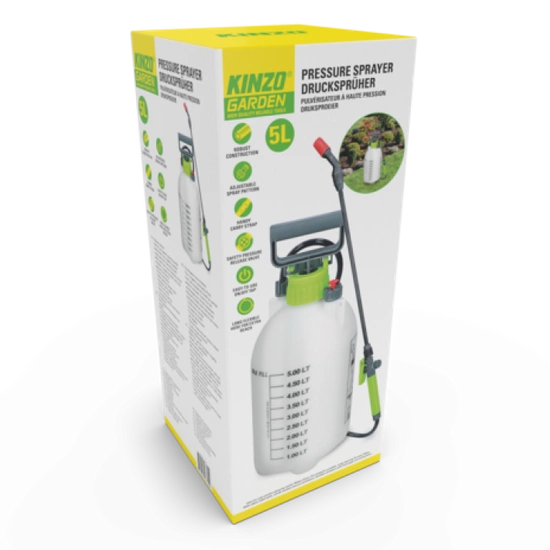 Kinzo pressure sprayer for plants 5L