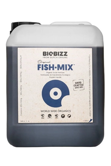 Biobizz Fish Mix 5L fertilizer - organic fertilizer / soil quality improver