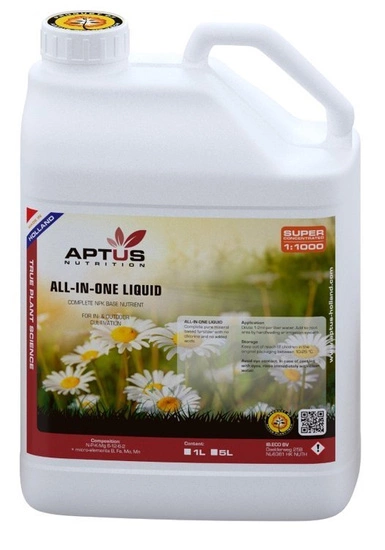 Aptus All-in-one-liquid 5L - jednoskładnikowy nawóz odżywczy