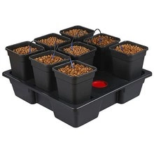 WILMA XL hydroponic system 8 x 11L  90x90xh20cm