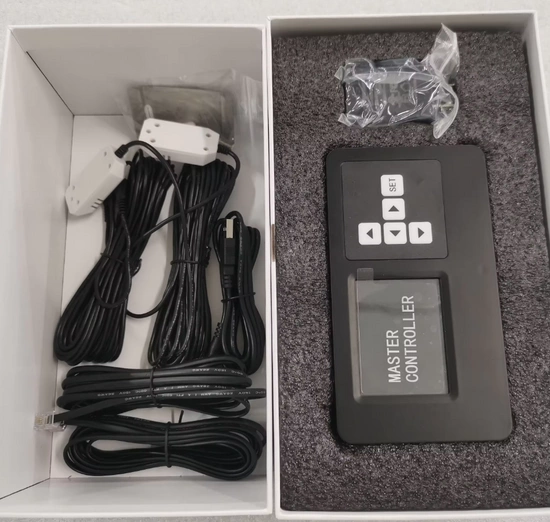 Kontroler LED RJ14/RJ12 z regulacją 0–10V – TIMER + temp./wilgotność, 2 strefy, precyzyjne ściemnianie LED