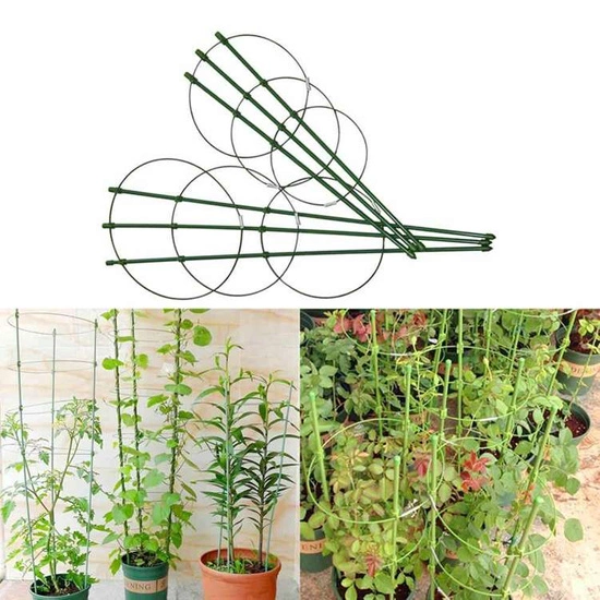 Herbgarden Flower Support Bracket h 120cm / ϕ 28 cm