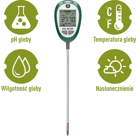 Bioogród - Elektroniczny tester podłoża 4 w 1