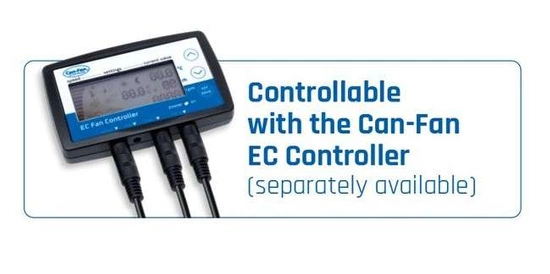 CAN FAN LCD Controller - temperature, humidity and EC fan speed regulator