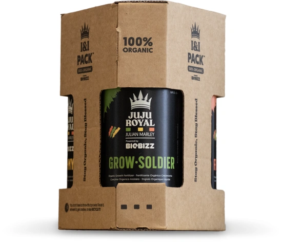 Biobizz Juju Royal TryPack 3x250ml – zestaw nawozów organicznych dla 1-4 roślin