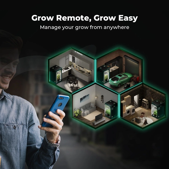 Mars Hydro Controller 43 - Smart Environmental Control System with Temperature/Humidity/Light 3-in-1 Sensor