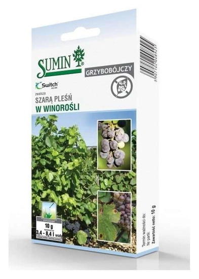 Sumin Switch 10g - fungicide in the form of granules.