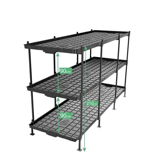 Idrolab Idroracks 3 120x240cm - customizable growing platform