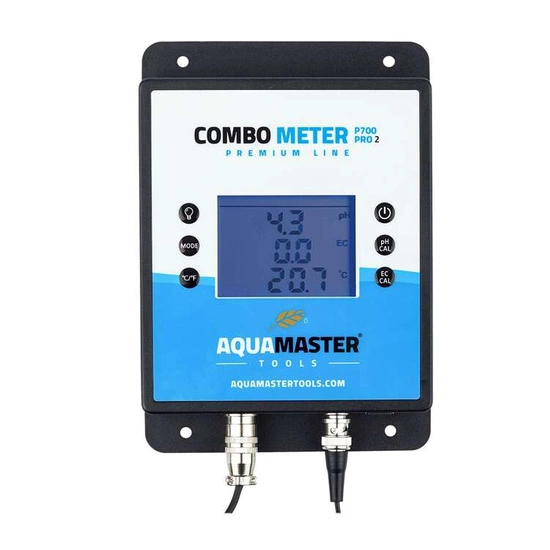 Aqua Master Tools P700 Pro 2 Combo Meter miernik roztworu pH/EC/CF/PPM i temp. 