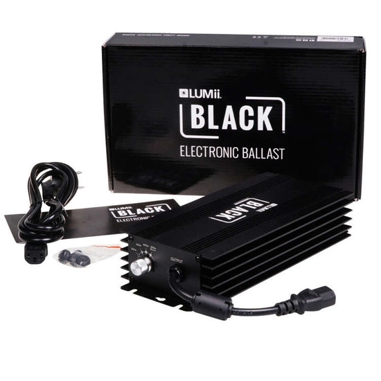 Complete HP Set 600W - ELECTRONIC BALLAST LUMII BLACK + Lumatek Dual 600W 90tys lm !! + Reflector + cable