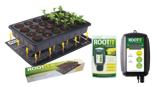 ROOT!T Digital Thermostat - for heating mats, mini greenhouses 