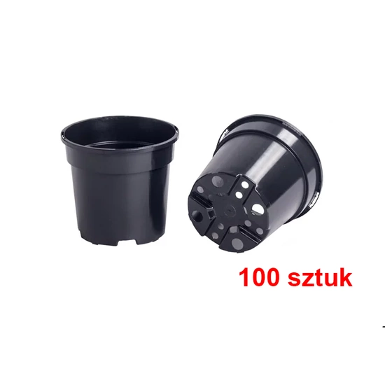 Round production pot 1L with a diameter of 13cm 100 PCS