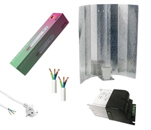 Lighting set HPS AUVL Grow Green 250W dual, 230 Volt + ballast + reflector