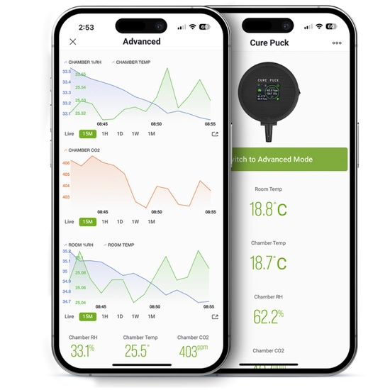 Twister Cure Puck - Professional Cure Monitoring Device