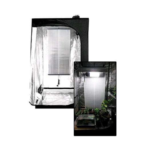 Solea Grow Room Tent Heater Ultra Flat Slim 500w 120x58 Space Saving