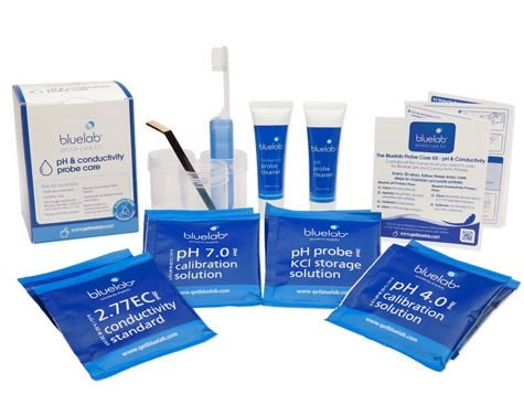 Cleaning and maintenance kit for BLUELAB PH and EC measuring devices