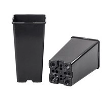 Production square pot high 2L 11x11x21.5 cm