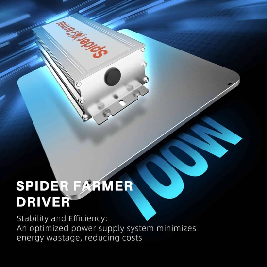 Spider farmer SF1000 Samsung LM301B EVO Dimmable LED grow lamp 100W 