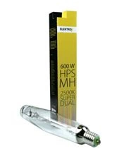 HPS MH Elektrox Super Dual 600W Hybrid Lamp