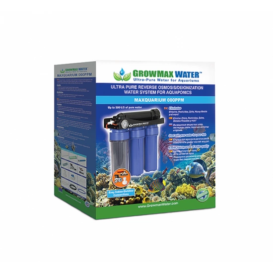 GrowMax Water Filtr odwróconej osmozy Maxaquarium 500L/dzień 000 PPM