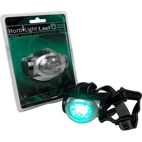 LED HortiLight flash green light - for observing plants at night