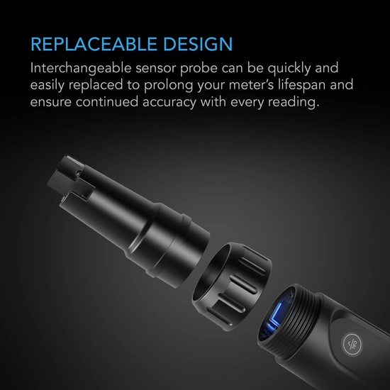 AC Infinity Hydroponic Meter PRO Kit – All-in-One pH Pen (EC, TDS, temp.) with calibration solutions