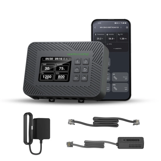 Mars Hydro Controller 43 - Smart Environmental Control System with Temperature/Humidity/Light 3-in-1 Sensor