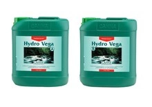 Fertilizer Canna hydro Vega 2x5L Hard Water - growth hydroponics fertilizer