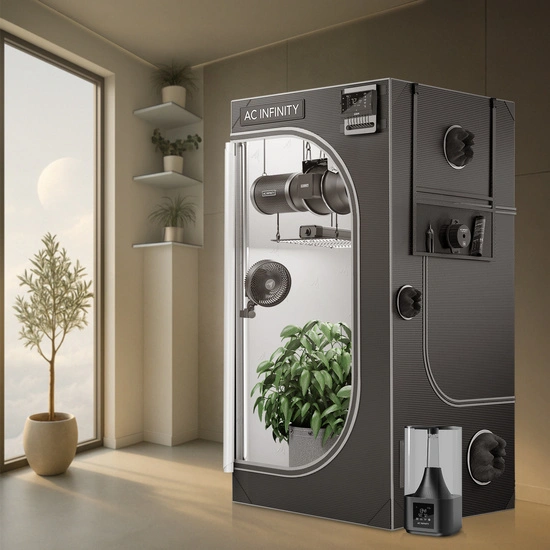 AC Infinity Cloudlab 866 150x150x200cm Mylar 2000D grow tent