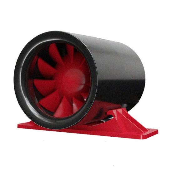 Axial-Quiet fan 125mm DUO / 145-197 m3/h 2 speed