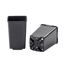 Doniczka kwadratowa produkcyjna wysoka 0,8L 9x9x14cm -- 100szt