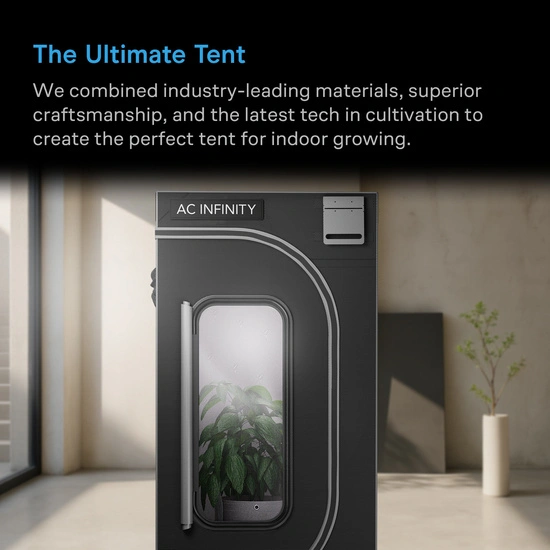 AC Infinity Cloudlab 894 240x120x200cm Mylar 2000D grow tent
