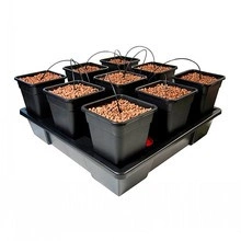 WILMA XXL hydroponic system 9 x 18L  115x115xh20cm