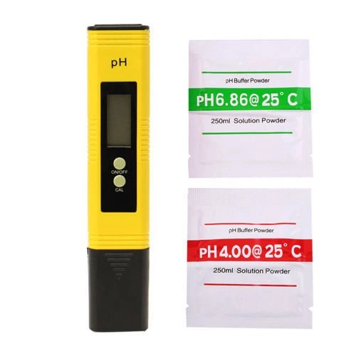 PH-02 pH meter with automatic calibration