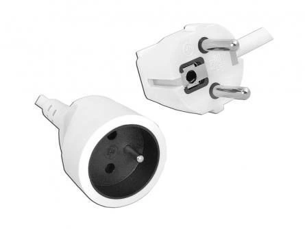 3m long single socket and cable extension cable