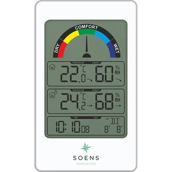 Electronic weather station thermometer, hygrometer, RCC 2measure