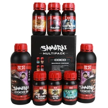 SHOGUN Fertilisers Samurai Coco Multipack Starter Kit - complete set of nutrients for coco