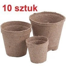 Peat pots Jiffy Pot for seedlings - 10 pieces, 10x9 cm