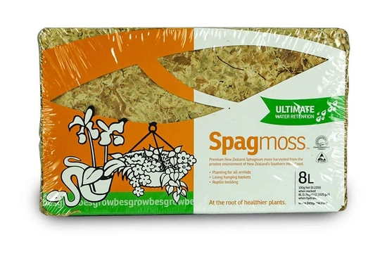 Besgrow Mech torfowiec Sphagnum Spagmoss Classic 100G 8L