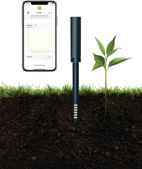 iBebot SoilQuality – inteligentny czujnik wilgotności i EC gleby | data logger