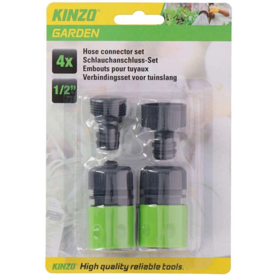 Kinzo Garden Garden - set of hose connectors 1/2" - 4 pcs