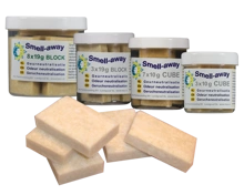 Kostki zapachowe, neutralizujące SMELL-EX 3X19G
