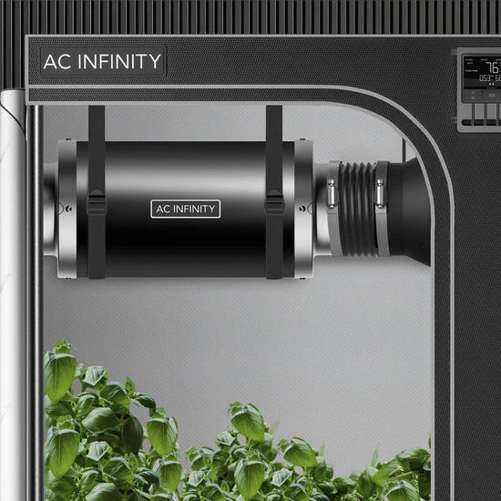 AC Infinity Inline Duct Silencer 150mm | high-quality 