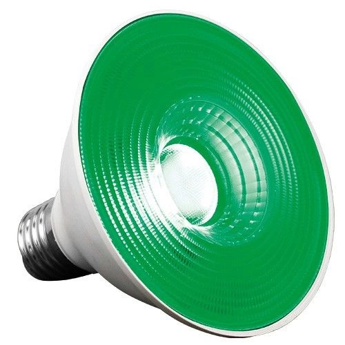 LED Bulb 20W E27 Agrolite DARK NIGHT green color - neutral light