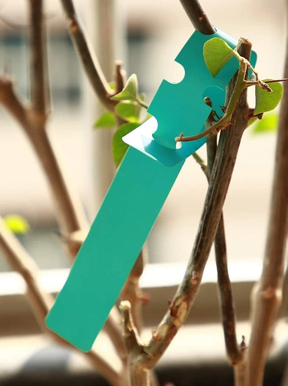 Herbgarden Plant Wrap Tags Green - samozaciskowe etykiety na rośliny 2x21cm |100szt