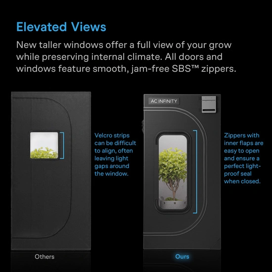 AC Infinity Cloudlab 894 240x120x200cm Mylar 2000D grow tent