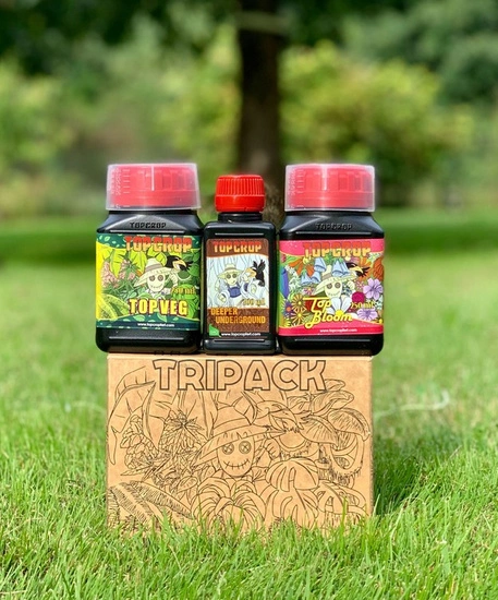 Top crop TriPack 2x250ml+100ml - complete set of nutrients