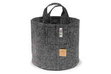 Growbag Root Pouch doniczka materiałowa 29x36cm 22L z uchwytem szara
